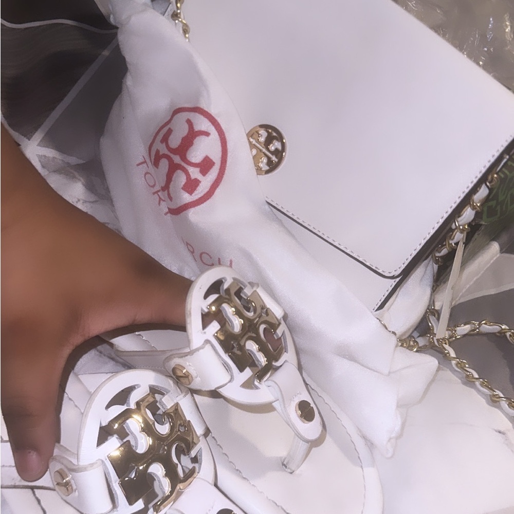 Tory Burch set , bag and sandals